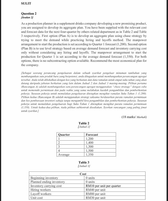 subject: production planning and control please