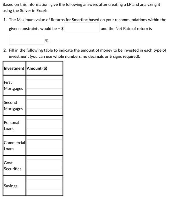 Chapter 8. Finance Applications. Refer to the PI