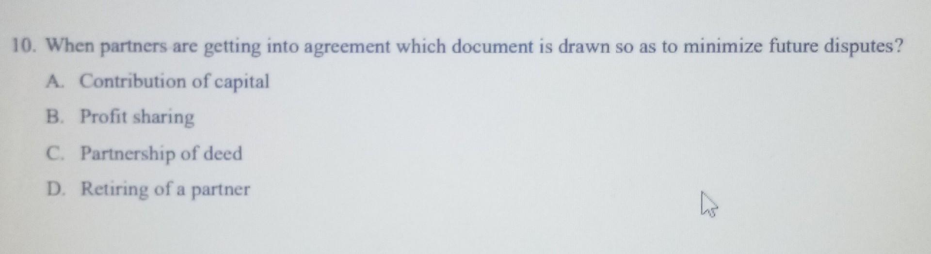 10. When partners are getting into agreement