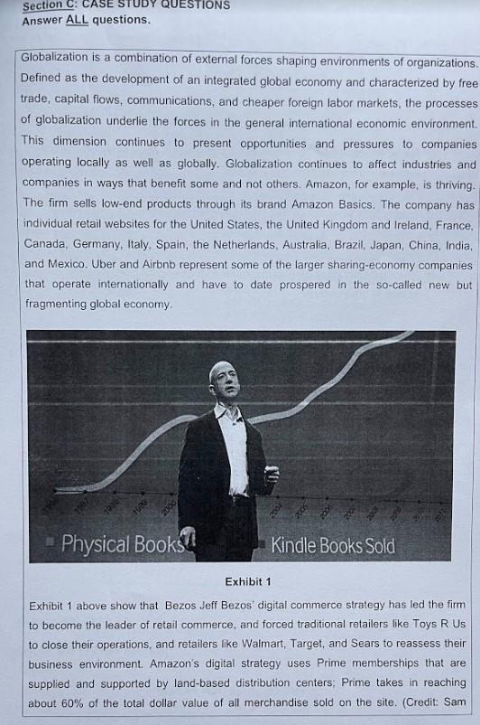 Based on exhibit 1 above, with a suitable