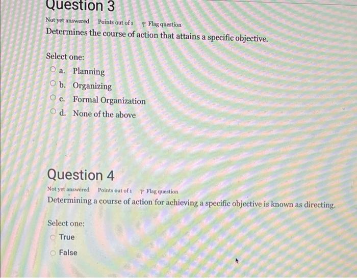plz help Question 1 Not yet answered p Flag
