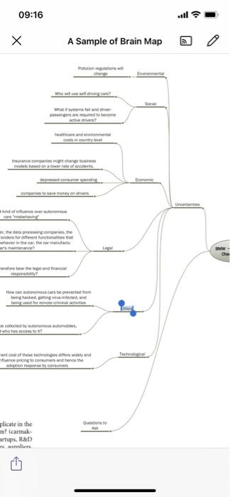 Read the case and make a brain map. The last