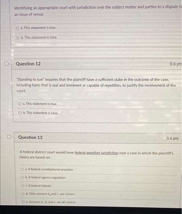 please need all these 5 questions answers. When a