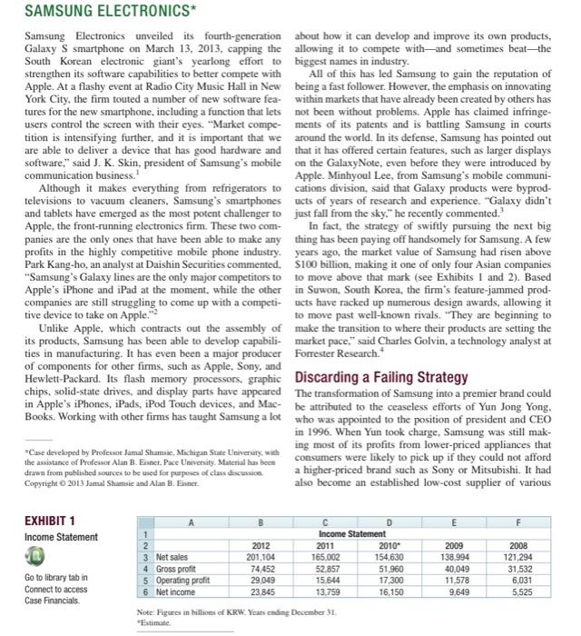 Case study, please give answers to all questions