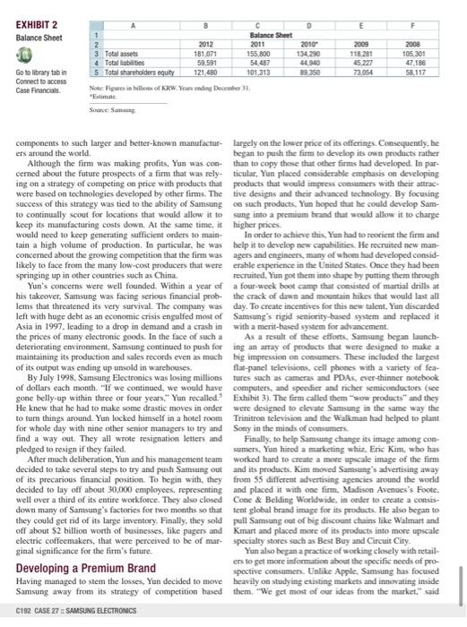 Case study, please give answers to all questions