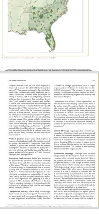 Read the case and make a brain map. The last