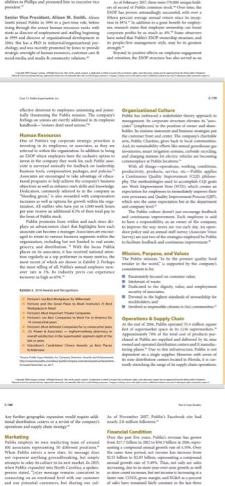 Read the case and make a brain map. The last