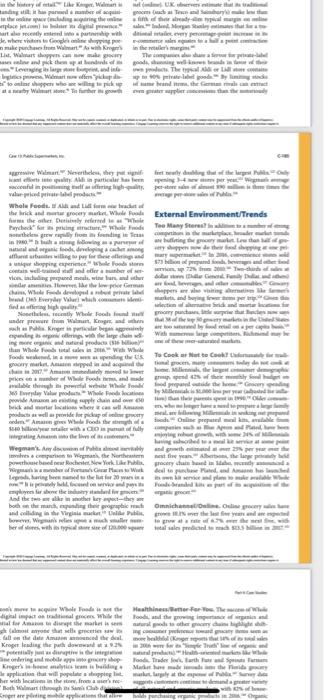 Read the case and make a brain map. The last