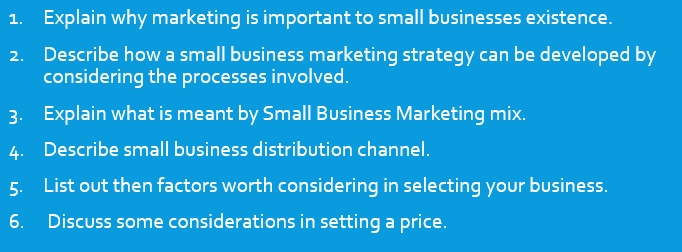 Explain why marketing is important to small