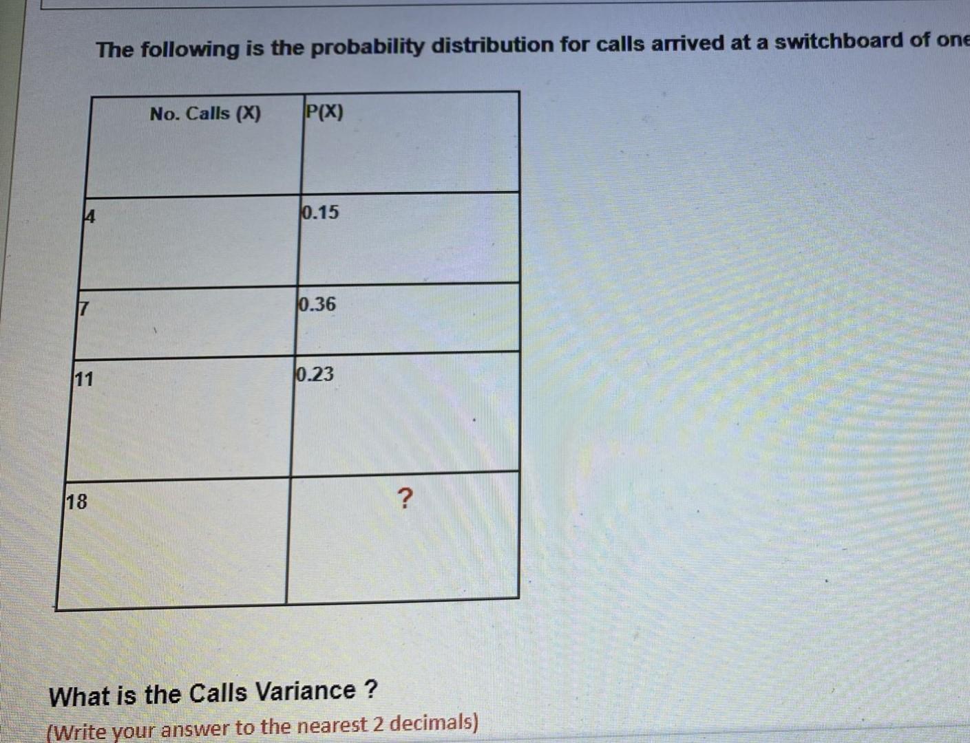 QUESTION 2 How do you calculate classical