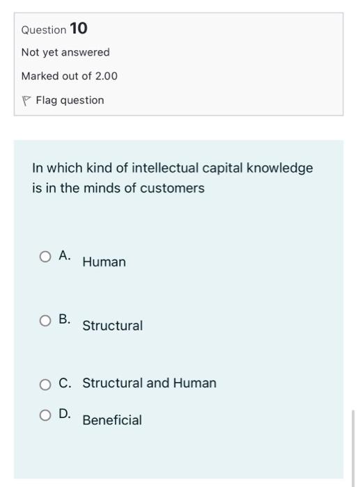 Question 2 Not yet answered Marked out of 2.00 P