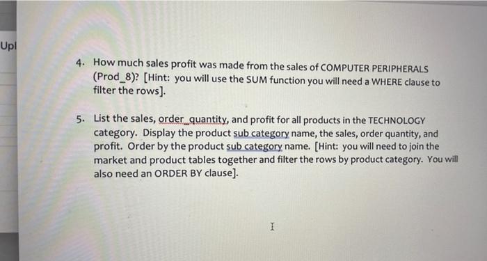 ITSS 3300 SQL Assignment Upl ORDERS PK Order id
