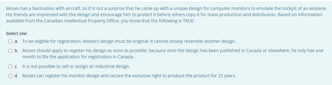 Moses has a fascination with aircraft, so it is