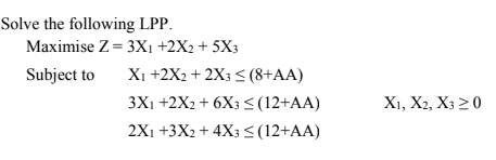 use AA=82 dont use excel need manually Solve the