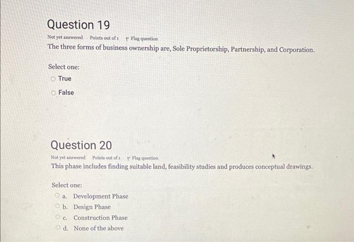 plz help Question 16 Not yet answered Points out