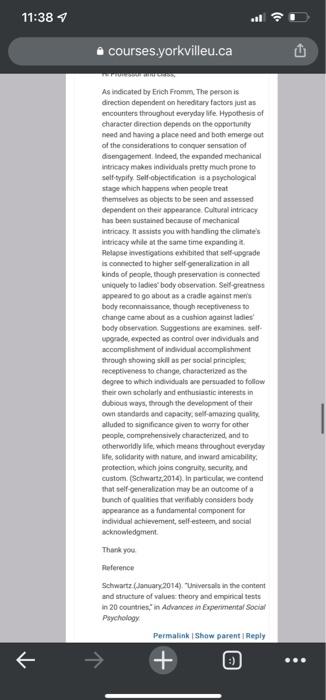 this is a discussion.. so these are 3 replies