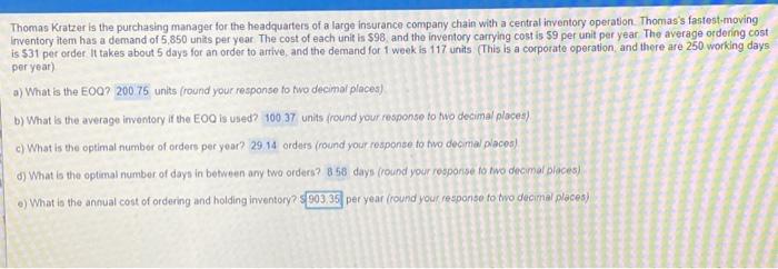 pls answer the last question Thomas Kratzer is