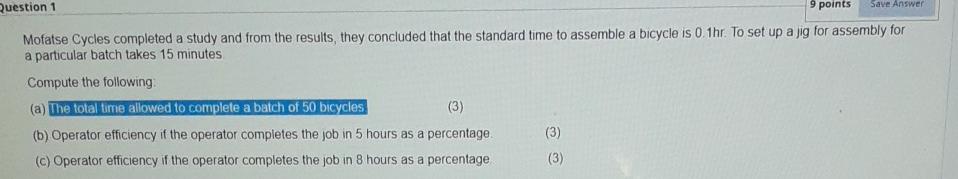 show all the calculation and steps. name each