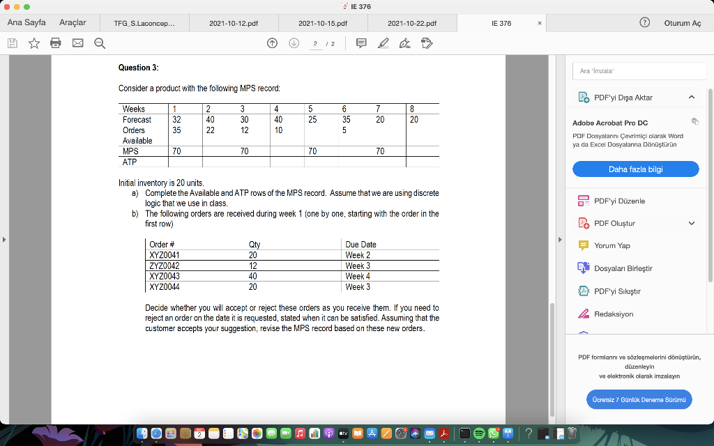 IE 376 .. Ana Sayfa Aralar TFG S.Laconcep...