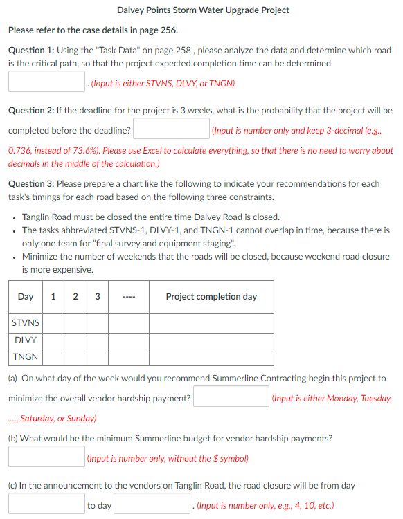 Dalvey Points Storm Water Upgrade Project Please