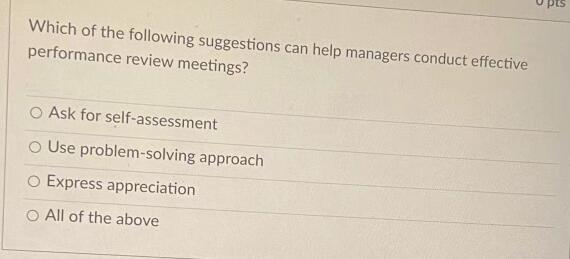 Which of the following suggestions can help