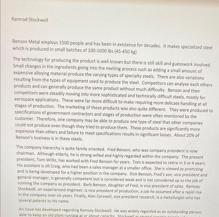 please read this case and use thories from