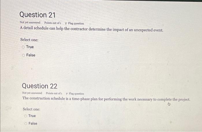plz help Question 21 Points out of 1 Flag