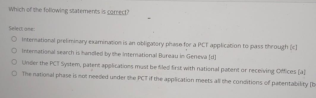 Which of the following statements is correct?