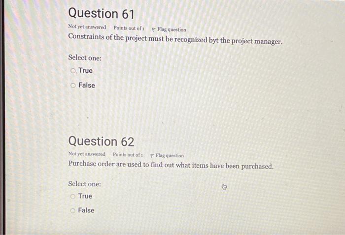 plz help Question 58 Not yet answered p Flag