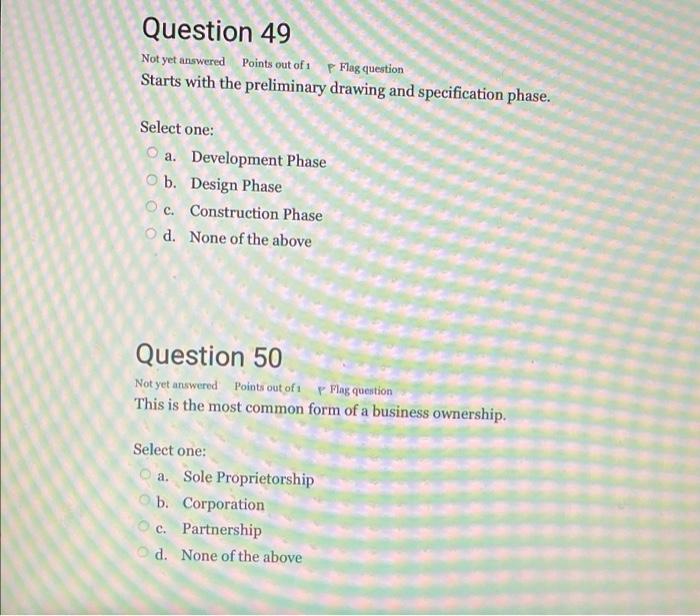 plz help Question 48 Not yet answered Points out