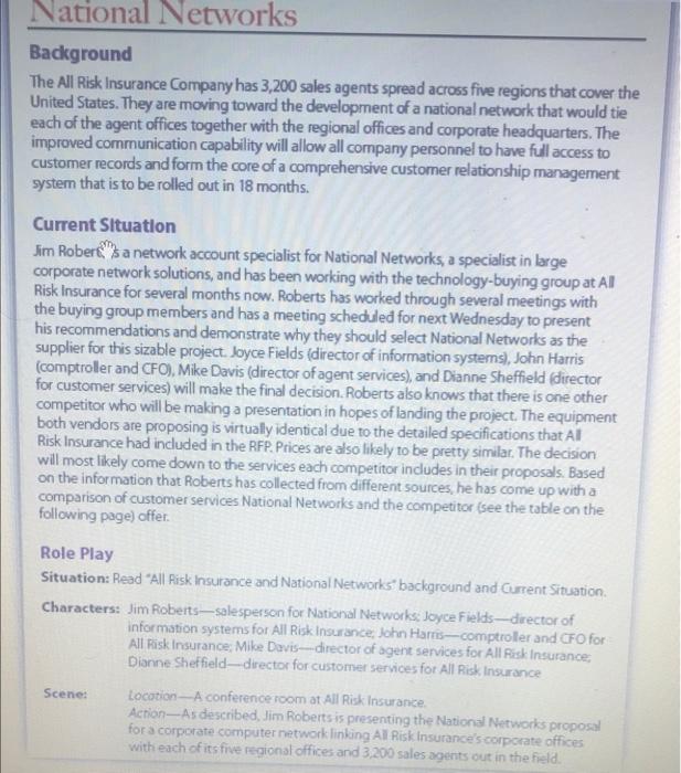 what is role of johan harris in the case study