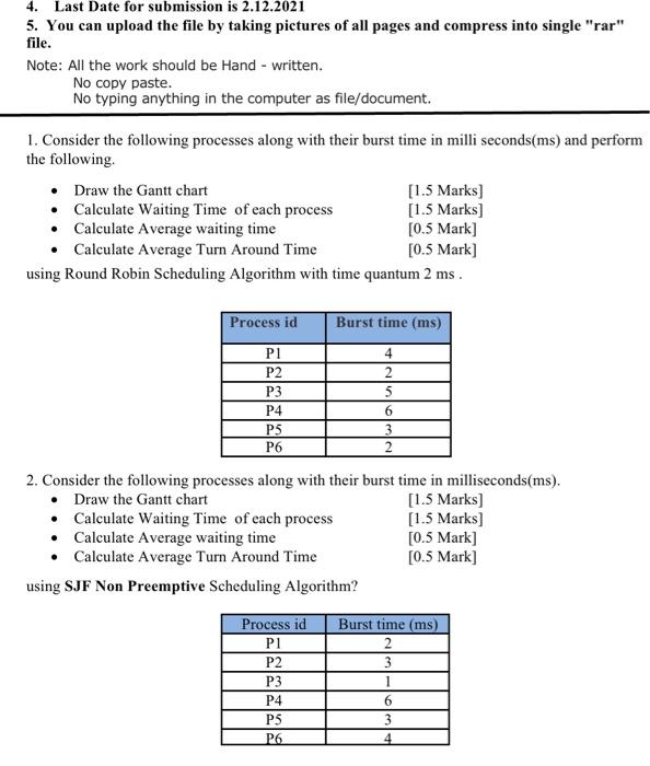 I want the answer as soon as possible 4. Last