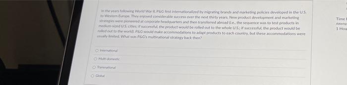 in the years following World War PSG est