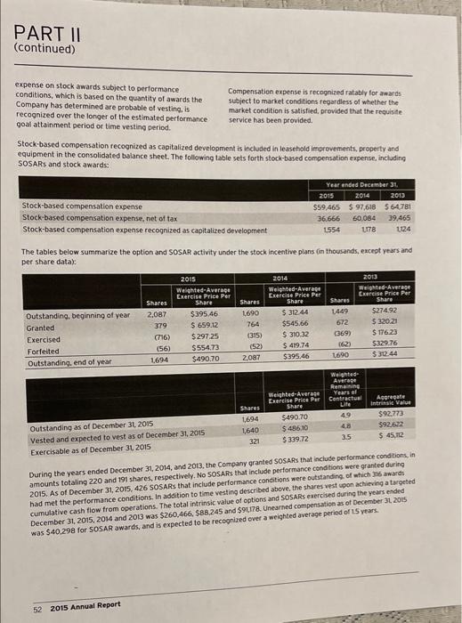 (2015) Comparing two companies in the same