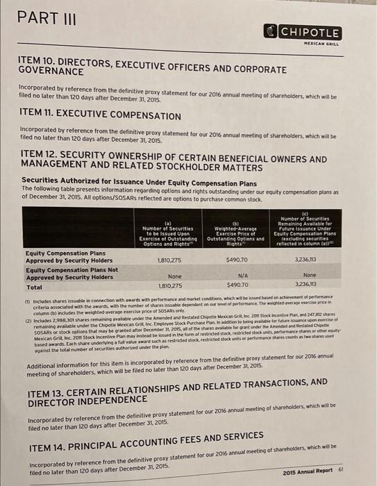 (2015) Comparing two companies in the same