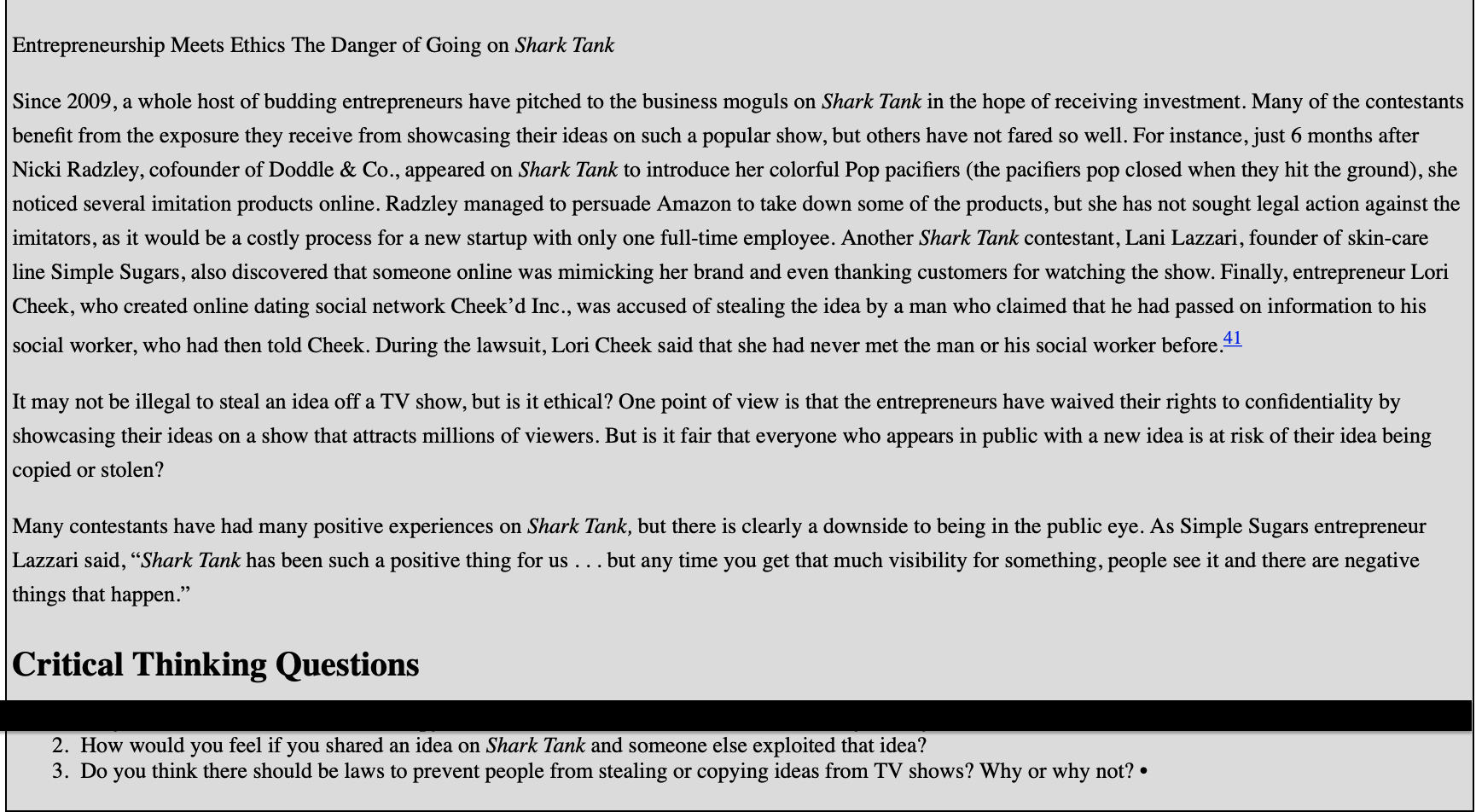 Entrepreneurship Meets Ethics The Danger of Going