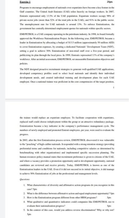 25 Programs to encourage employment afinal ever