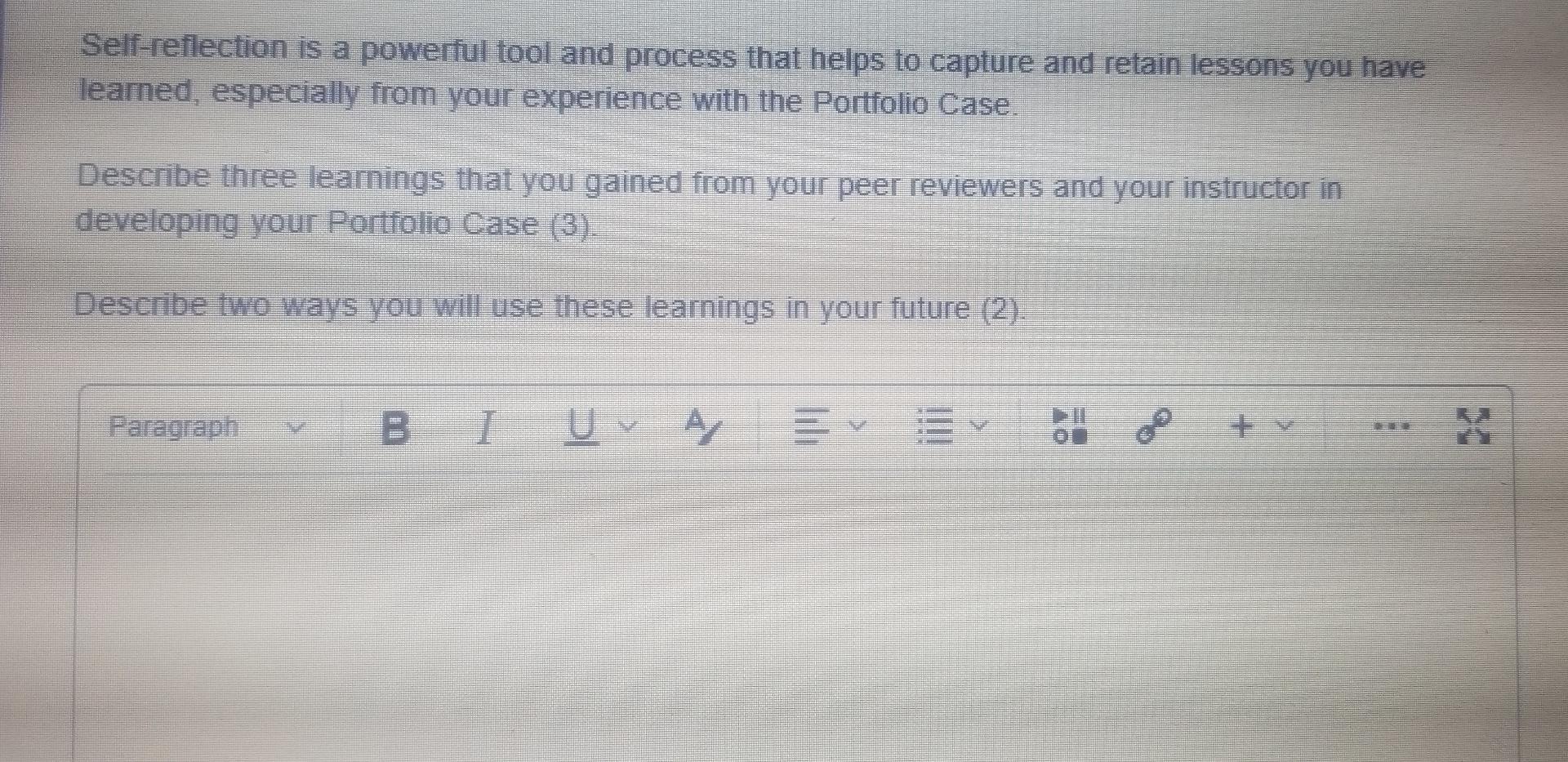 Self-reflection is a powerful tool and process
