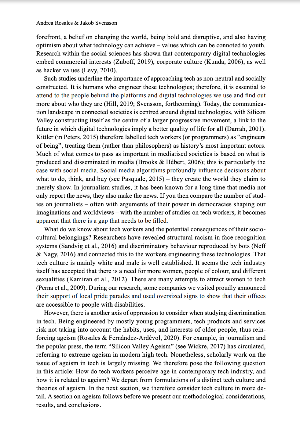 Read this article and write about the "people