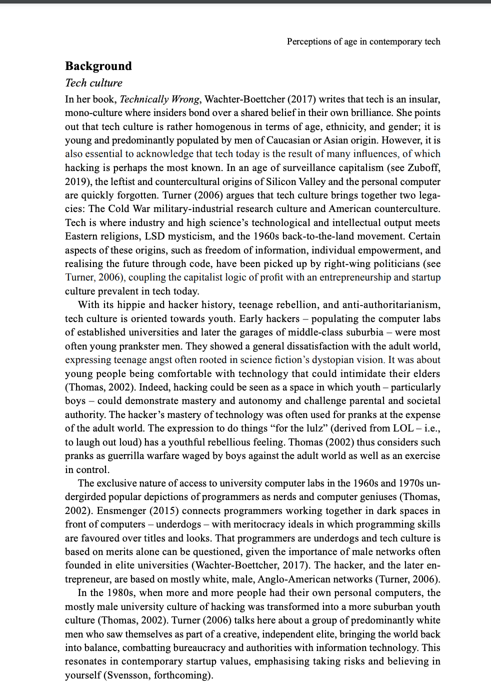 Read this article and write about the "people