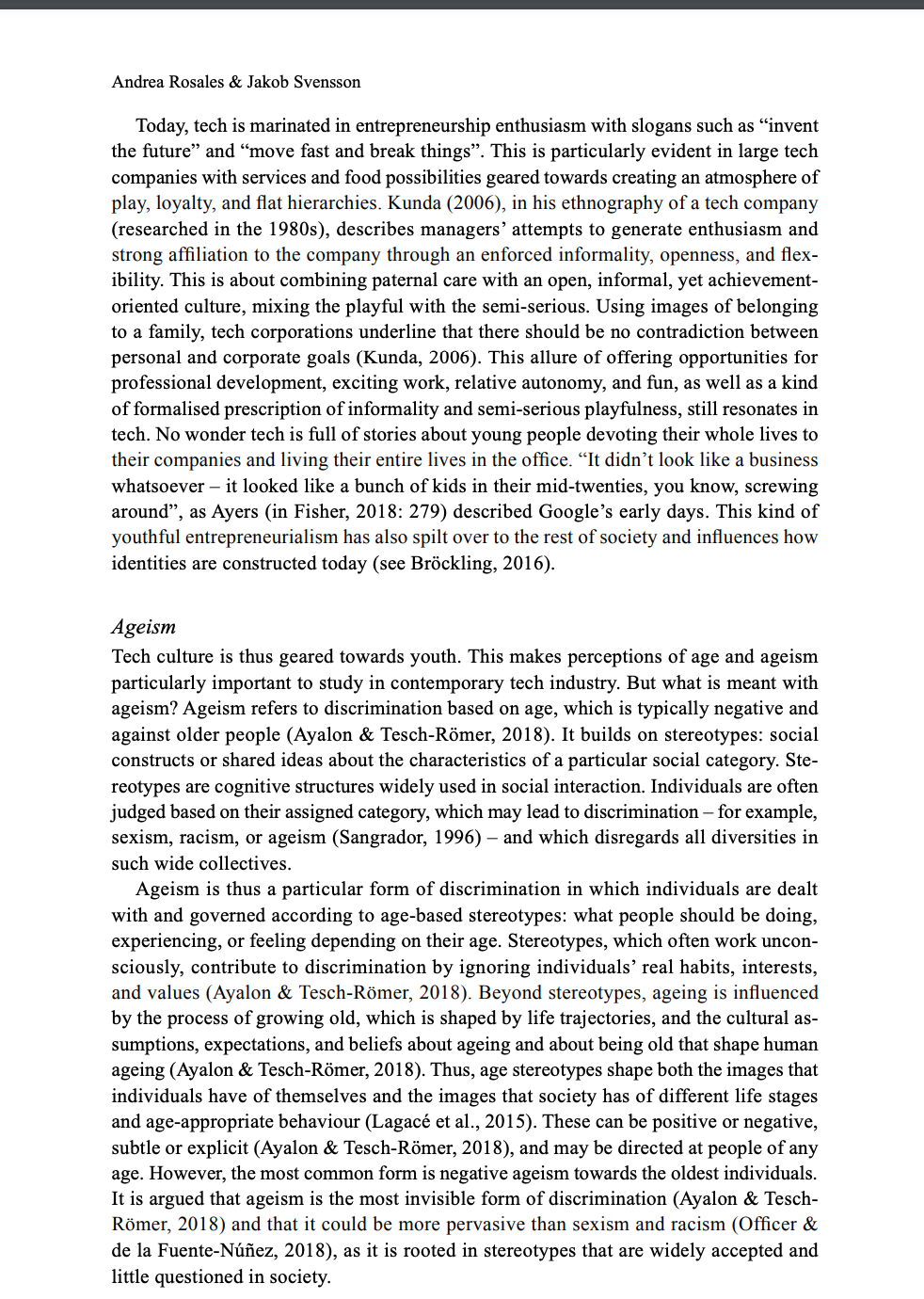 Read this article and write about the "people