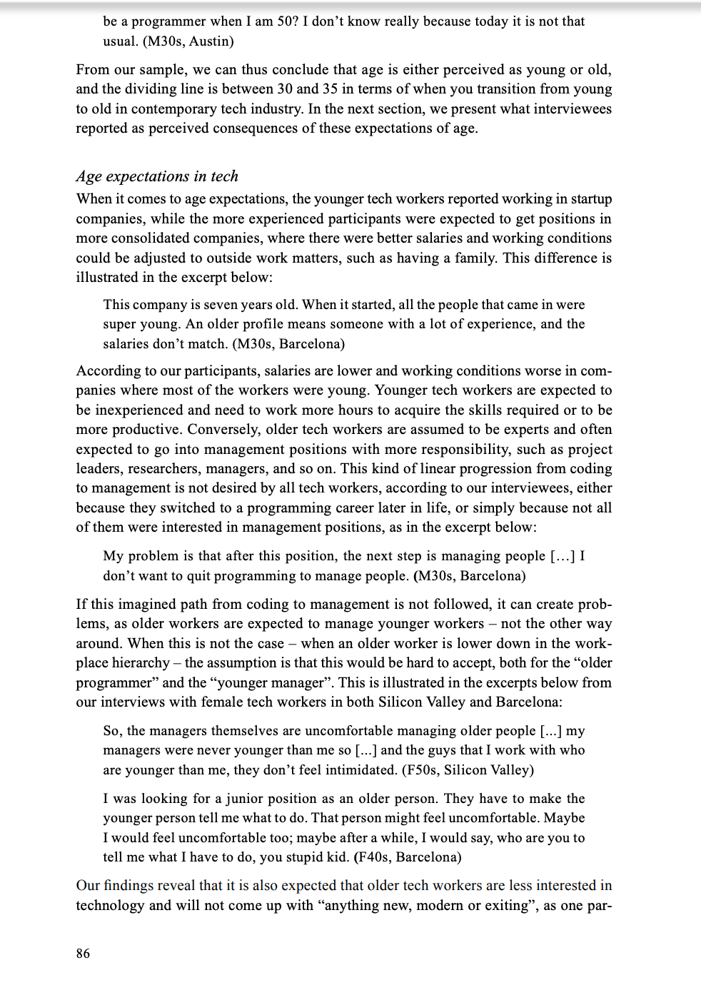 Read this article and write about the "people