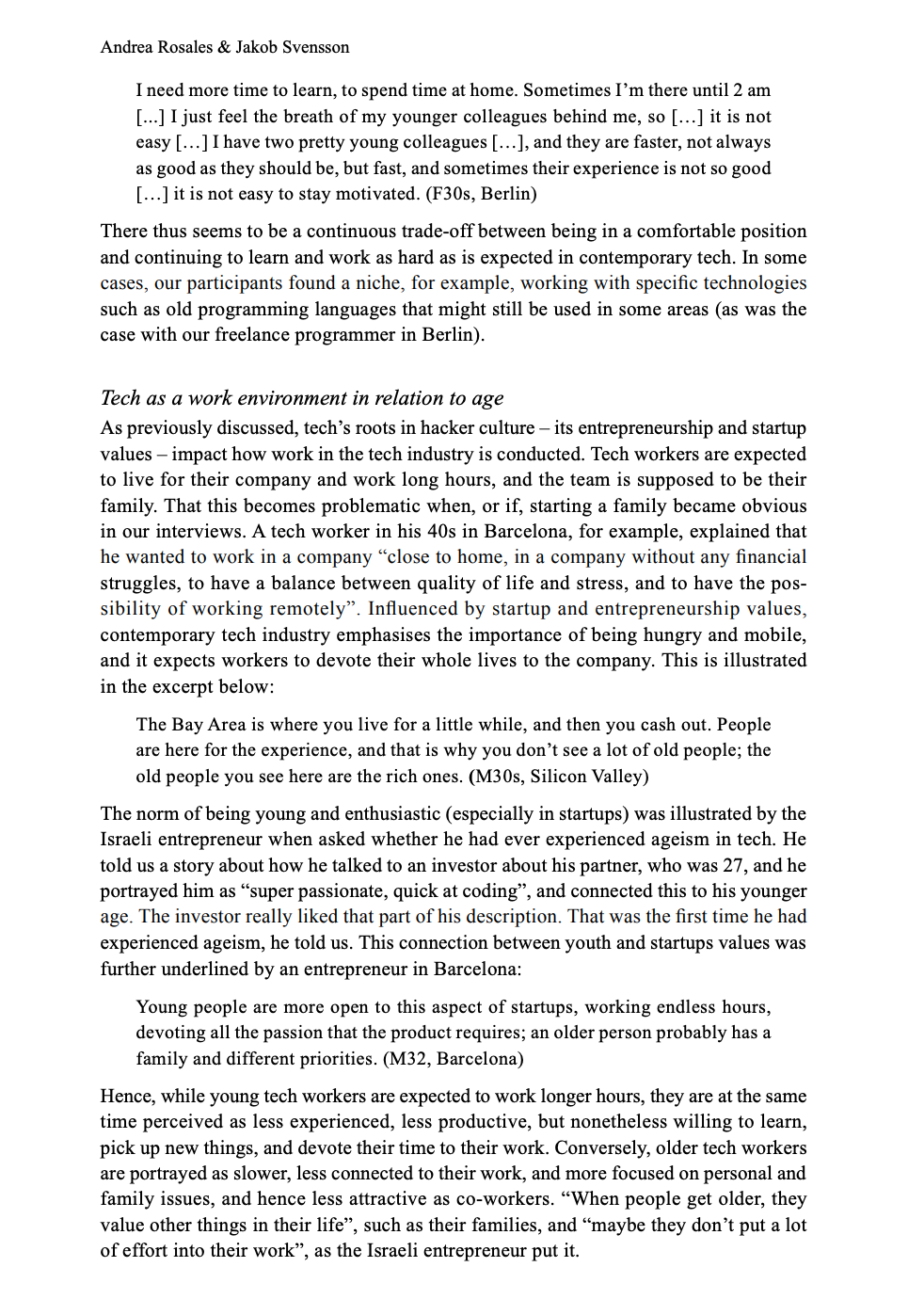 Read this article and write about the "people