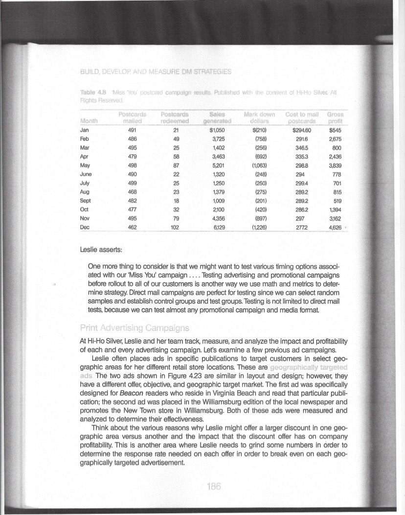 Read the case Hi Ho Silver at the end of Chapter