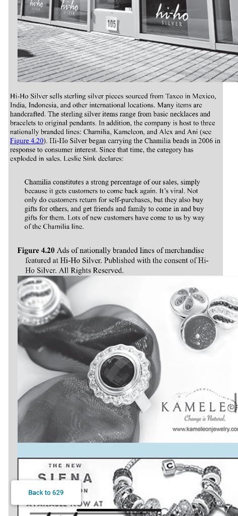 Read the case Hi Ho Silver at the end of Chapter