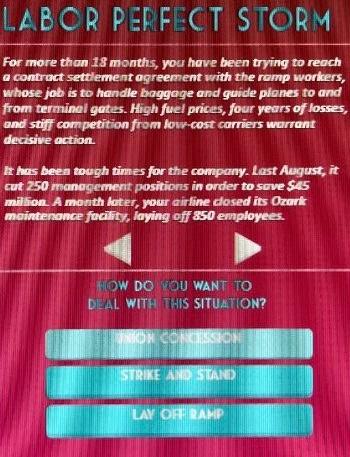 LABOR PERFECT STORM For more than 18 months, you