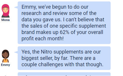 Mona Emmy, we've begun to do our research and