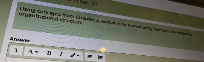 sec, 01 Using concepts from Chapter 2, explain