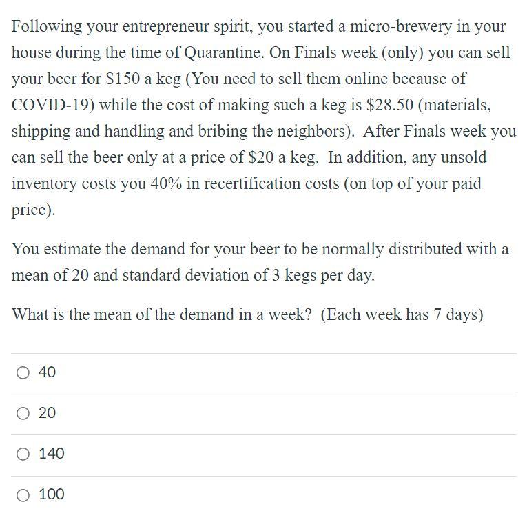 Following your entrepreneur spirit, you started a