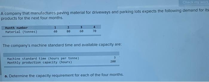 kindly fill in the answers in the boxes Check my
